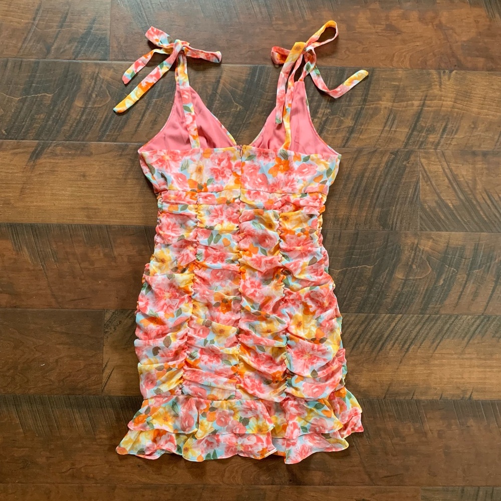 Floral Mini Dress - Picture 5 of 7